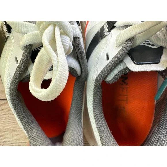 Saucony Tempus Running Shoes Mens Size 7.5 White/ViZiOrange Athletic GREAT SHAPE - Picture 12 of 13